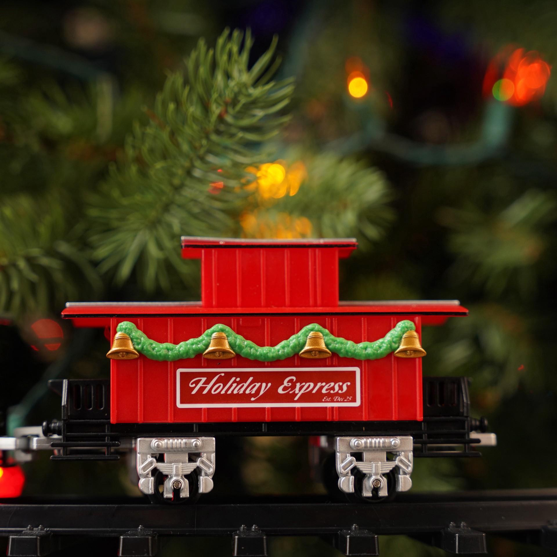slide 7 of 9, Christmas Tree Train By Ashland, 29 in