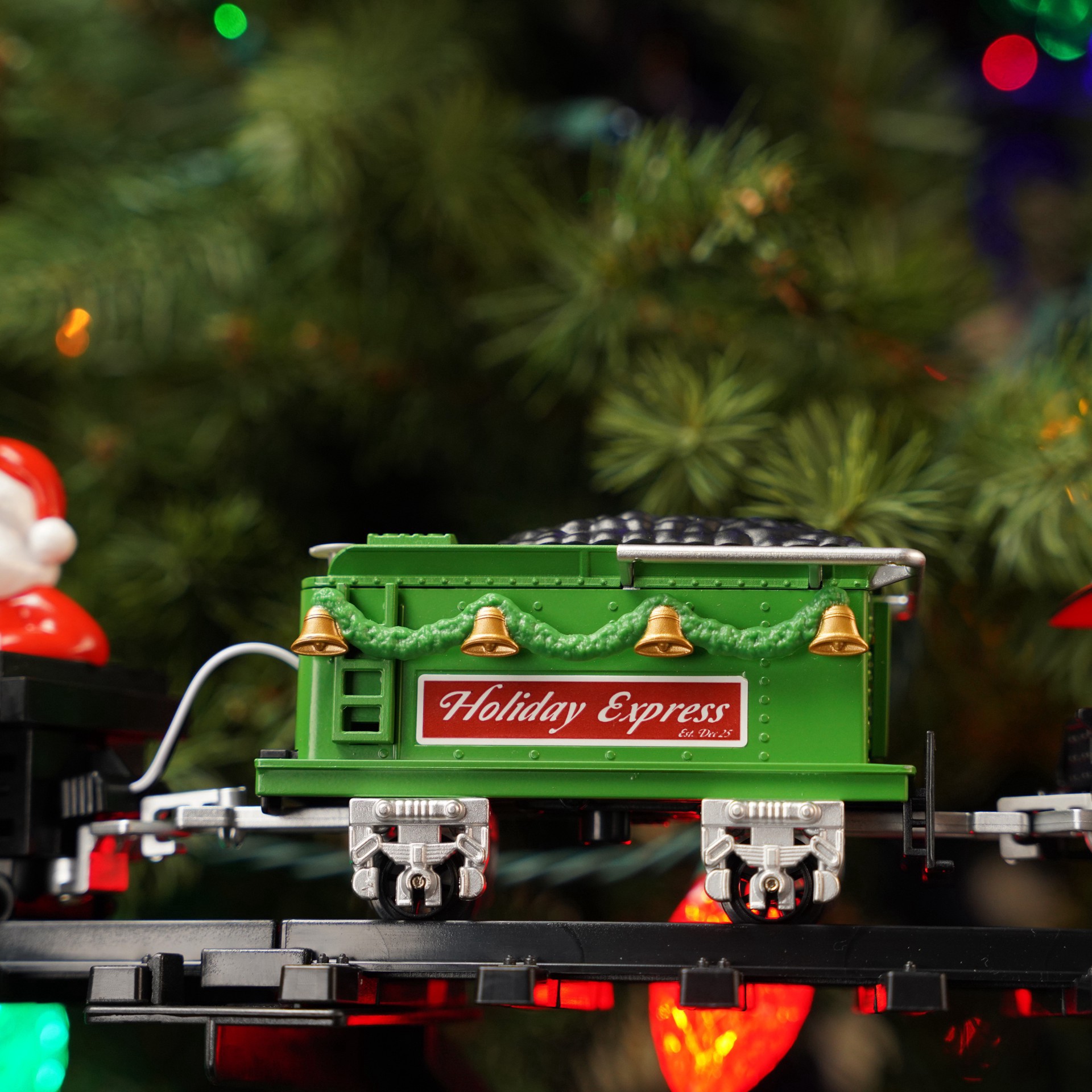 slide 9 of 9, Christmas Tree Train By Ashland, 29 in
