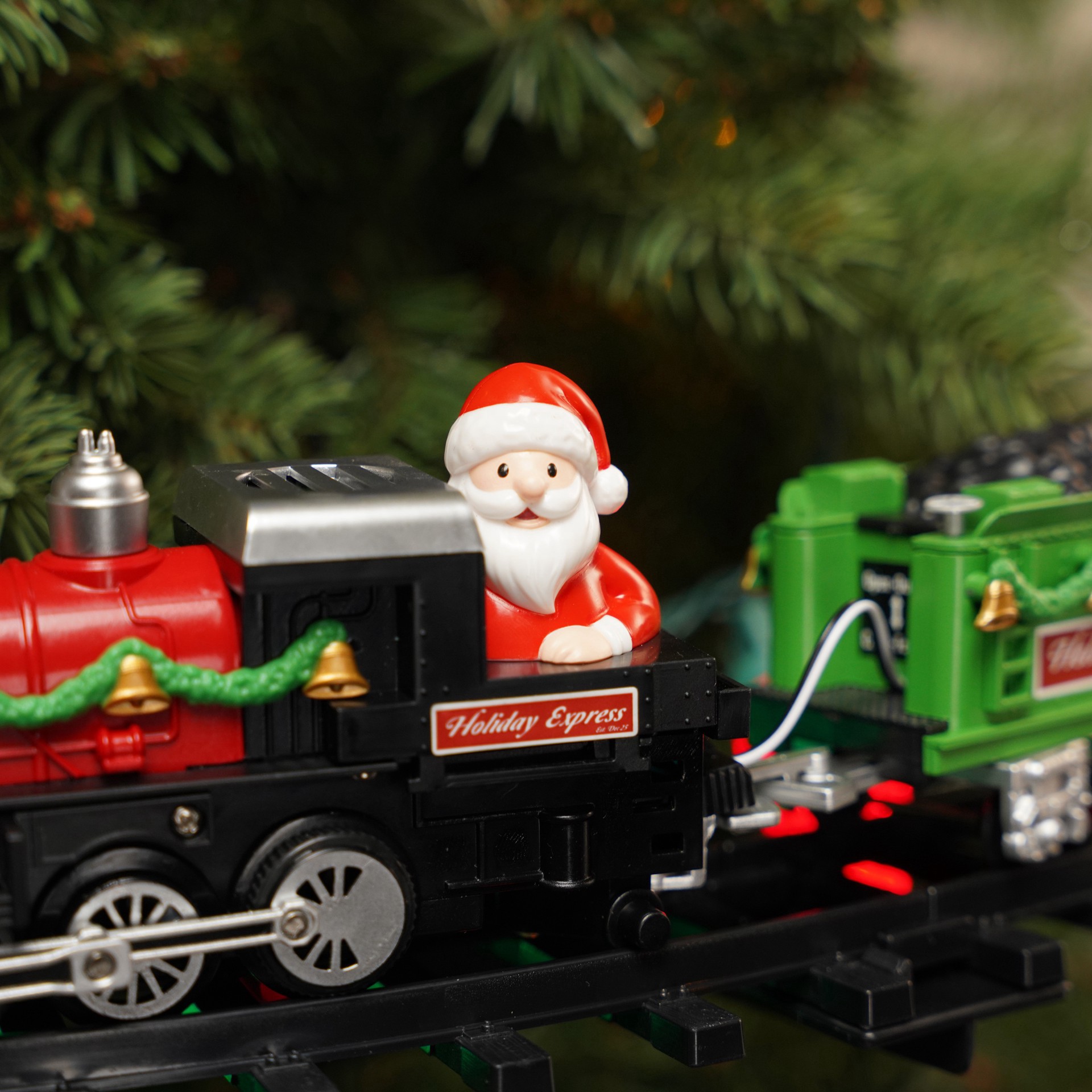slide 2 of 9, Christmas Tree Train By Ashland, 29 in