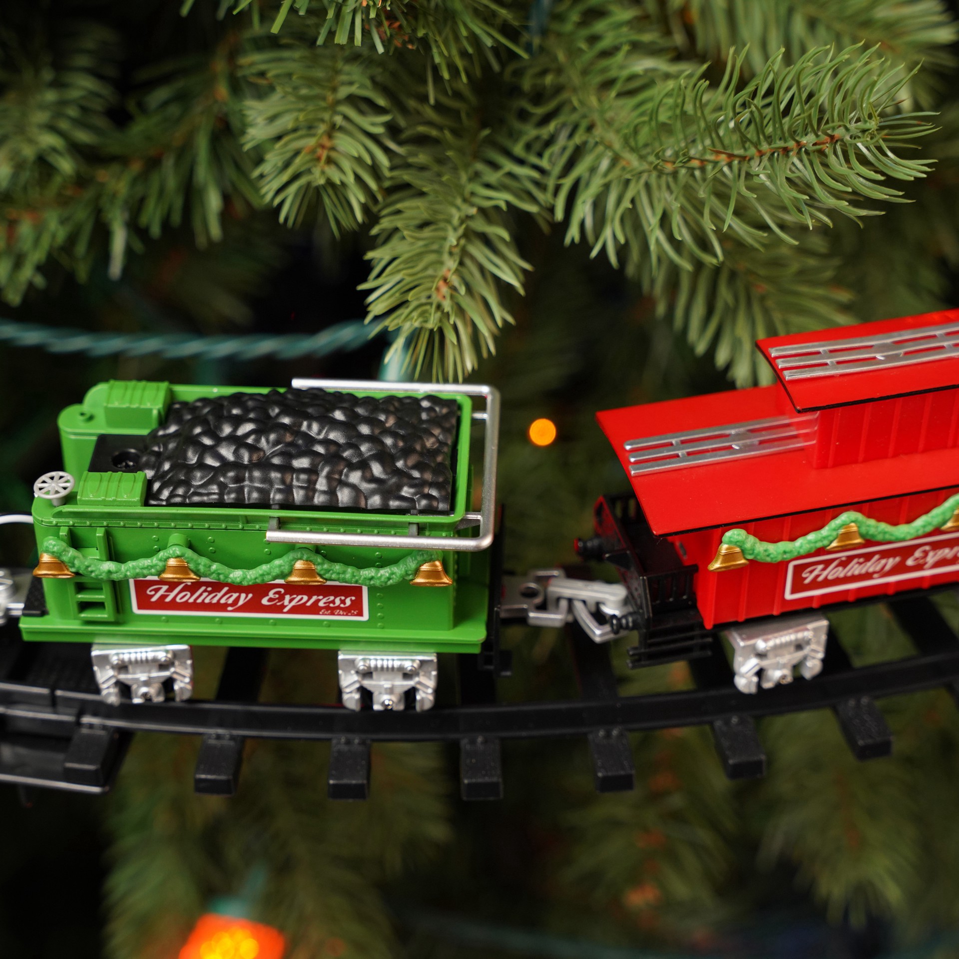 slide 5 of 9, Christmas Tree Train By Ashland, 29 in