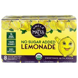 Uncle Matts Organic Organic Lemonade Juice Box- 54 fl oz