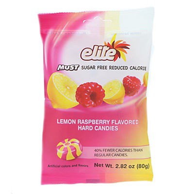 slide 1 of 8, Elite Lemon Raspberry Hard Candy, 2.82 oz