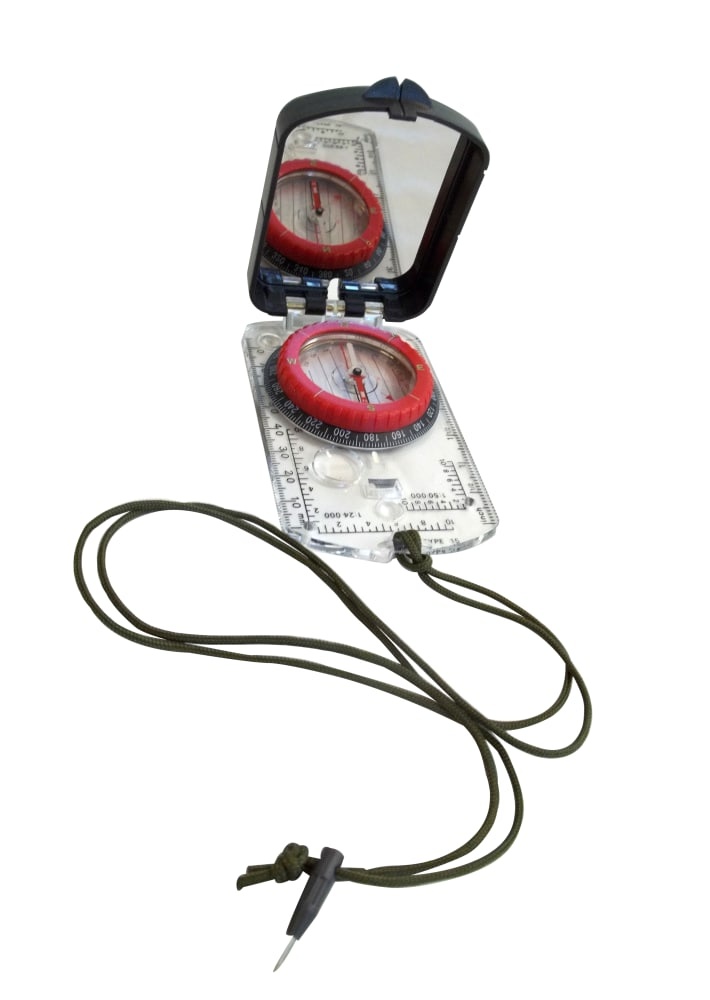 slide 1 of 1, Alpine Mountain Gear Compass - Black, 1 ct