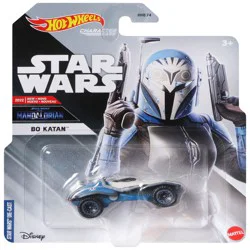Mattel licensed Star Wars Hot Wheels character cars, Bo Katan