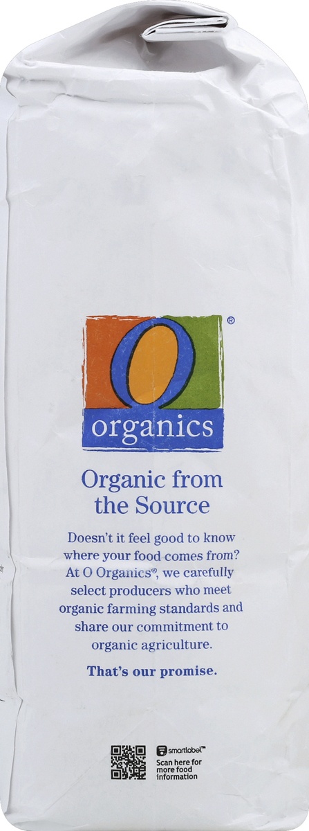 slide 4 of 5, O Organics Organic Flour Whole Wheat Flour, 5 lb