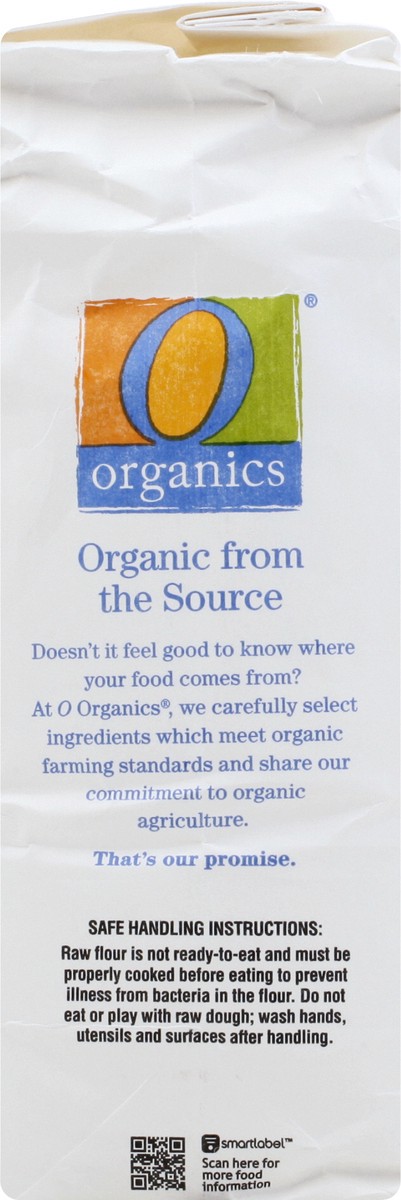 slide 7 of 9, O Organics Organic Flour Bread Unbleached Enriched - 5 Lb, 5 lb