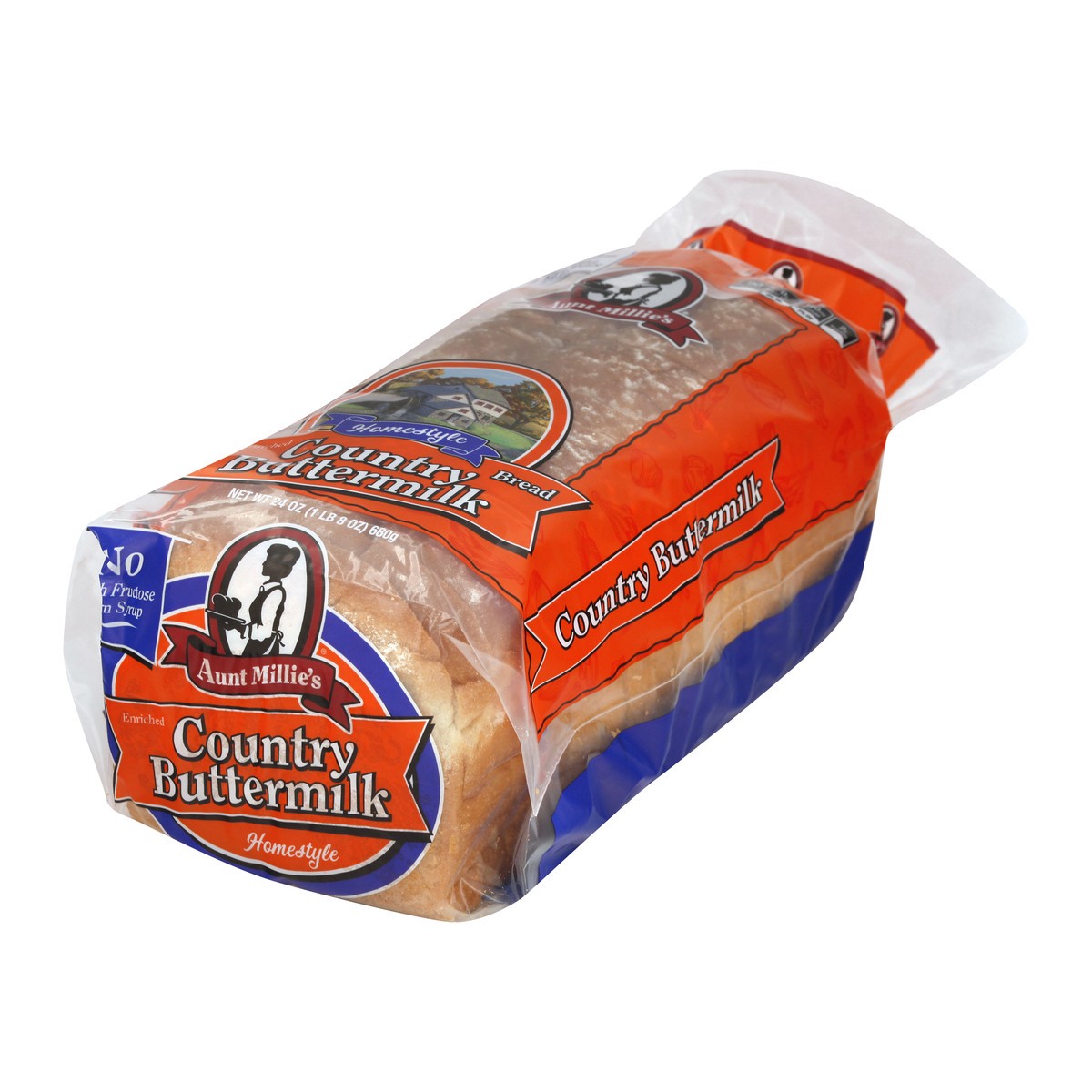 slide 2 of 9, Aunt Millie's Country Buttermilk Bread 22 oz, 22 oz