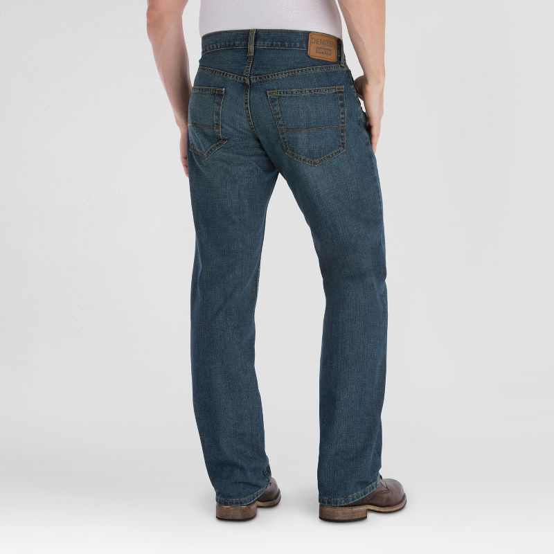 slide 2 of 4, DENIZEN from Levi's DENIZEN® from Levi's® Men's 285™ Relaxed Fit Jeans - Marine 38x32: Heavyweight Denim, Mid Rise, Straight Leg, 1 ct