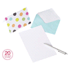 slide 2 of 9, American Greetings Blank Cards and Envelopes, Multi Dot, 20 ct