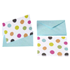 slide 6 of 9, American Greetings Blank Cards and Envelopes, Multi Dot, 20 ct