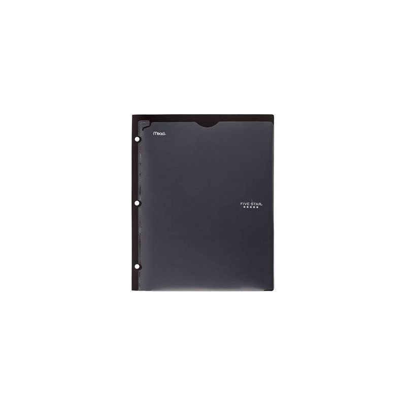 slide 13 of 13, Mead Five Star 2 Pocket Plastic Folder (Colors May Vary), 1 ct