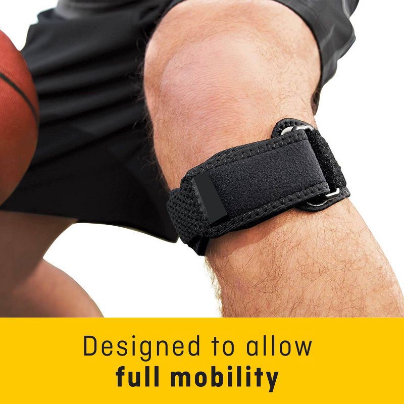 slide 4 of 10, FUTURO Adjustable Knee Strap, Stabilizing Patella Tendon Strap for Runners - 1pk, 1 ct