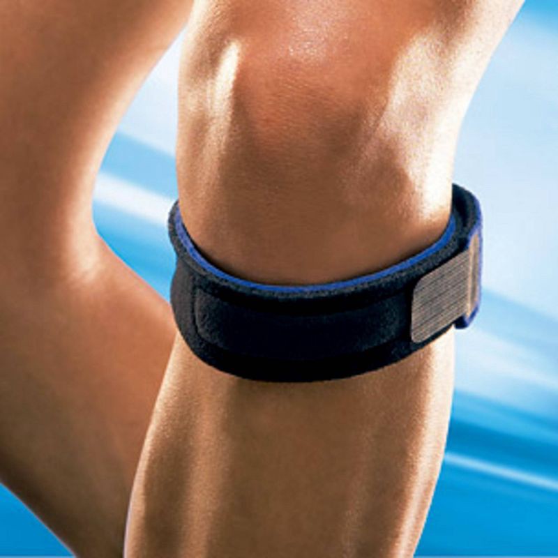 slide 9 of 10, FUTURO Adjustable Knee Strap, Stabilizing Patella Tendon Strap for Runners - 1pk, 1 ct