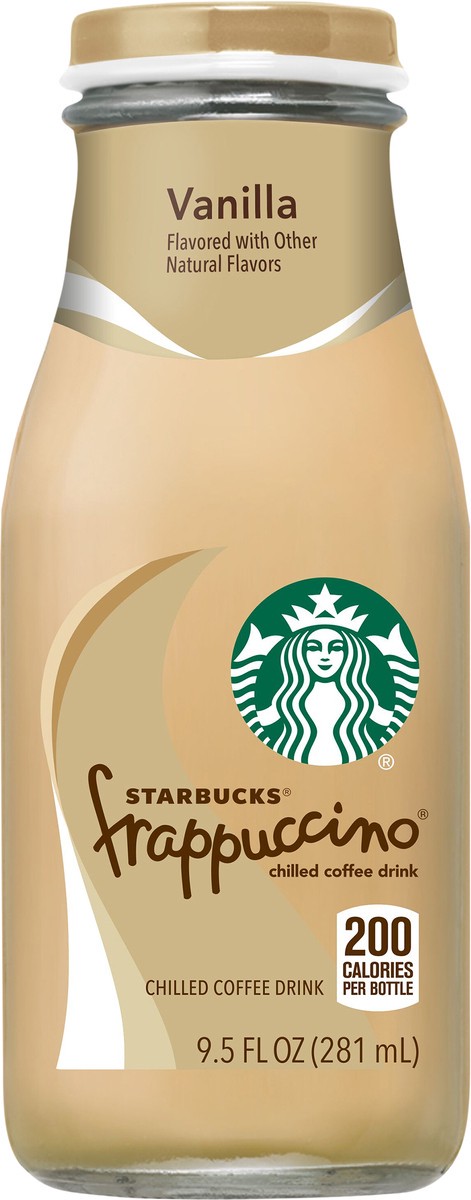 slide 3 of 4, Starbucks Frappucino Chilled Coffee Drink Vanilla - 9.5 fl oz, 9.5 fl oz