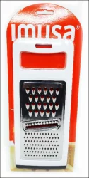 IMUSA Flat Grater with Plastic Handle