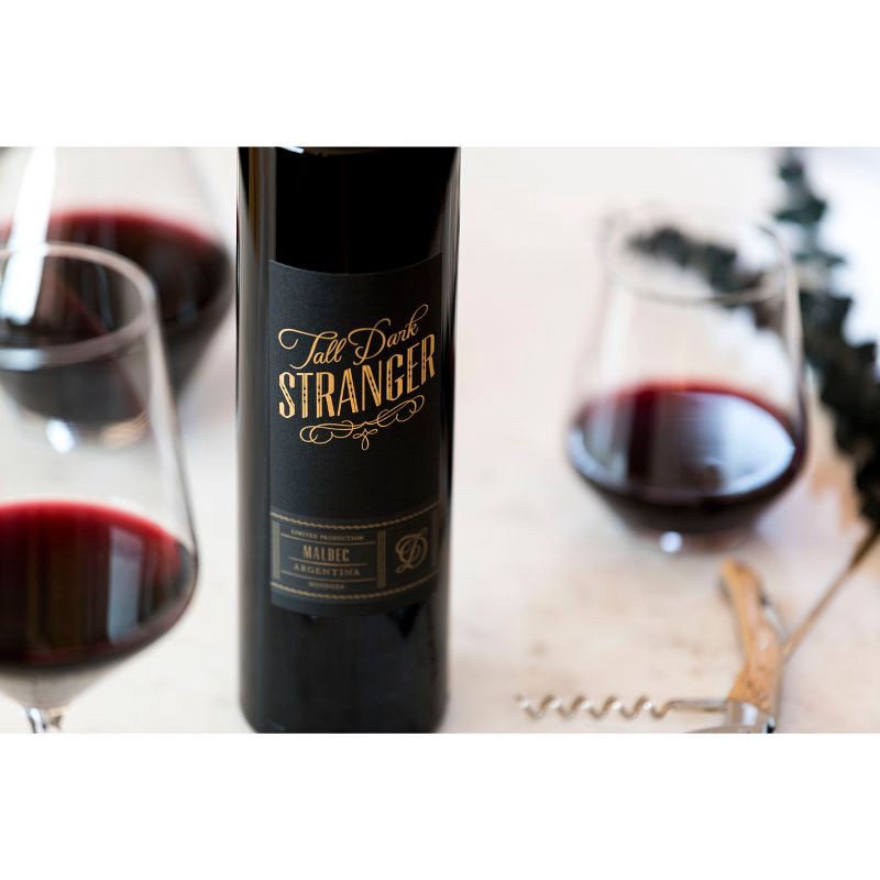 slide 3 of 9, Tall Dark Stranger Tall, Dark Stranger Malbec Red Wine - 750ml Bottle, 750 ml