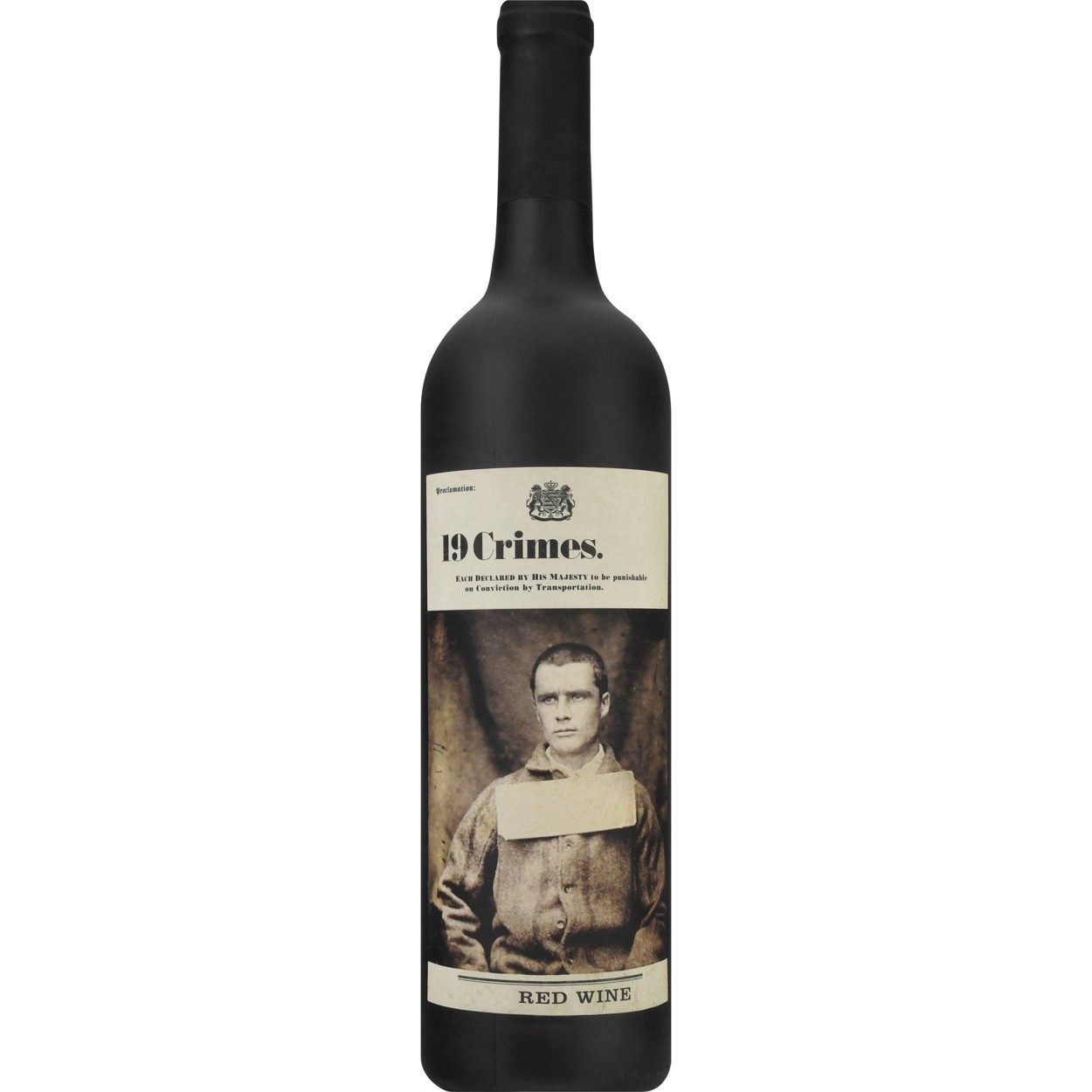 slide 10 of 11, 19 Crimes Red Blend Wine - 750ml Bottle, 750 ml