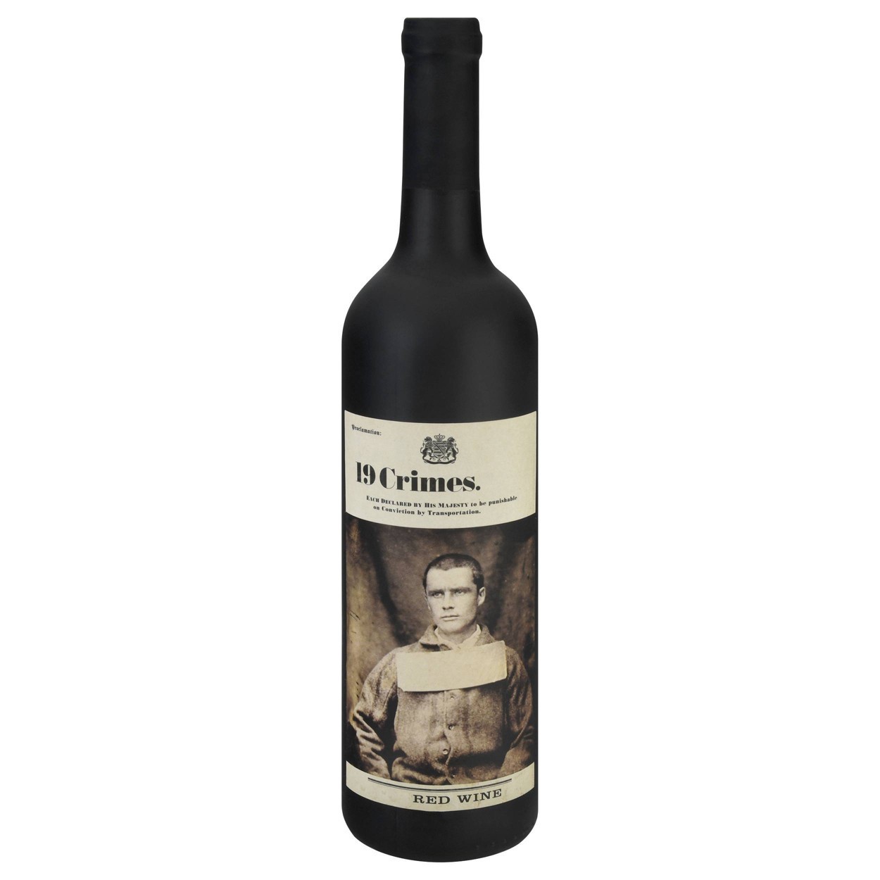 slide 7 of 11, 19 Crimes Red Blend Wine - 750ml Bottle, 750 ml