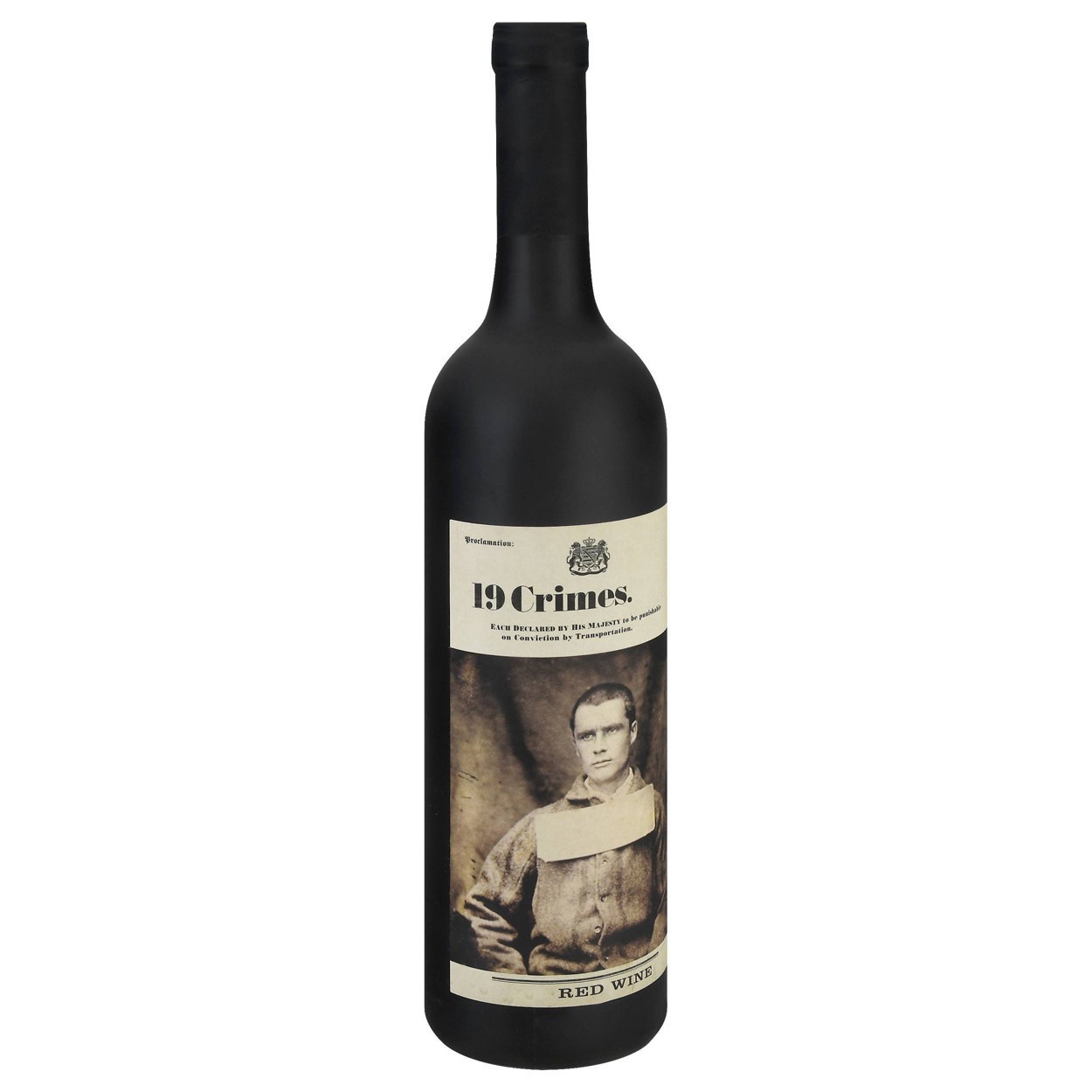 slide 6 of 11, 19 Crimes Red Blend Wine - 750ml Bottle, 750 ml