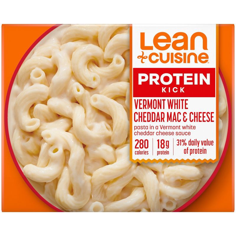 slide 15 of 15, Lean Cuisine Protein Kick Frozen Vermont White Cheddar Macaroni and Cheese - 8oz, 8 oz