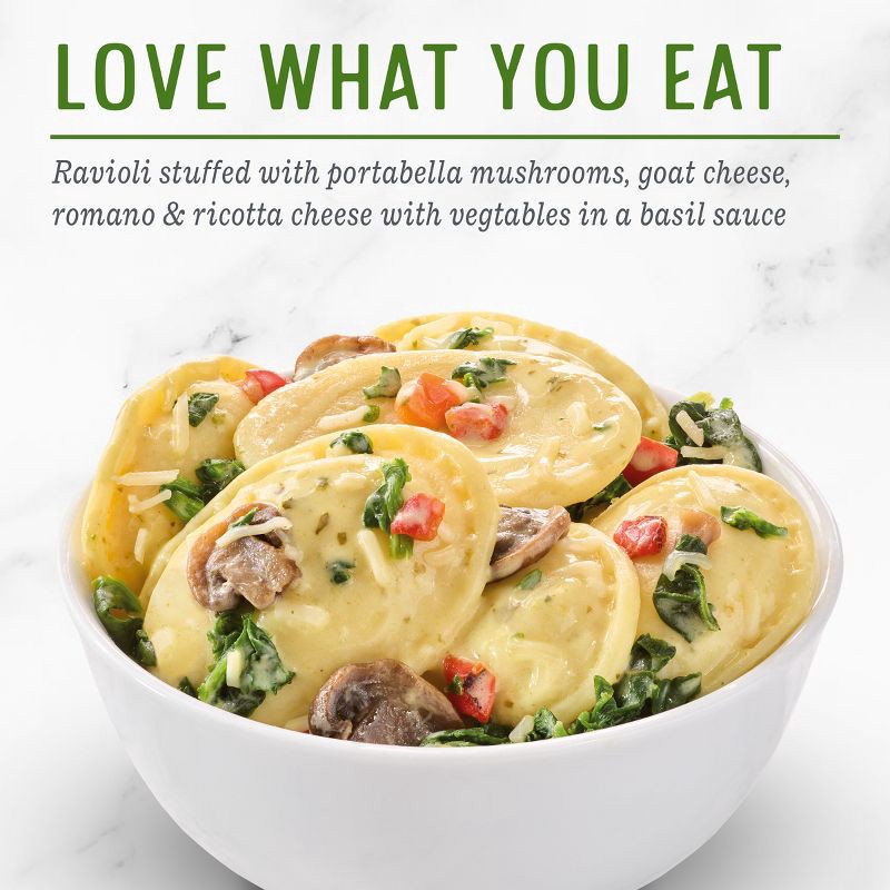 slide 3 of 6, Evol Frozen Portabella and Goat Cheese Ravioli - 8.75oz, 8.75 oz