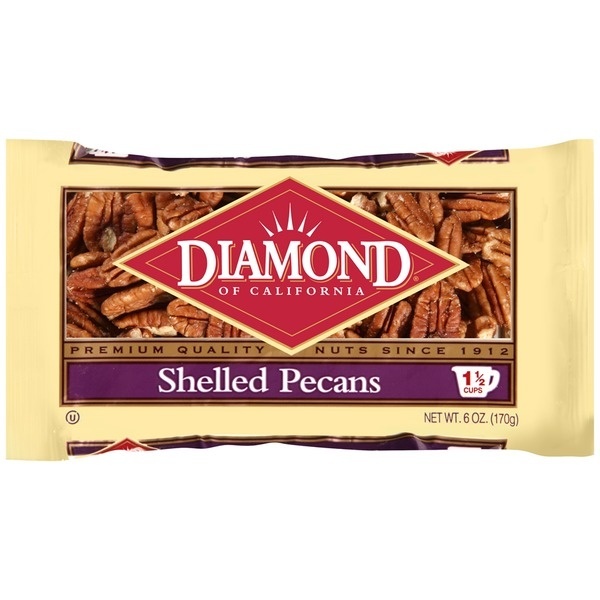 slide 1 of 5, Diamond Shelled Pecans, 6 oz