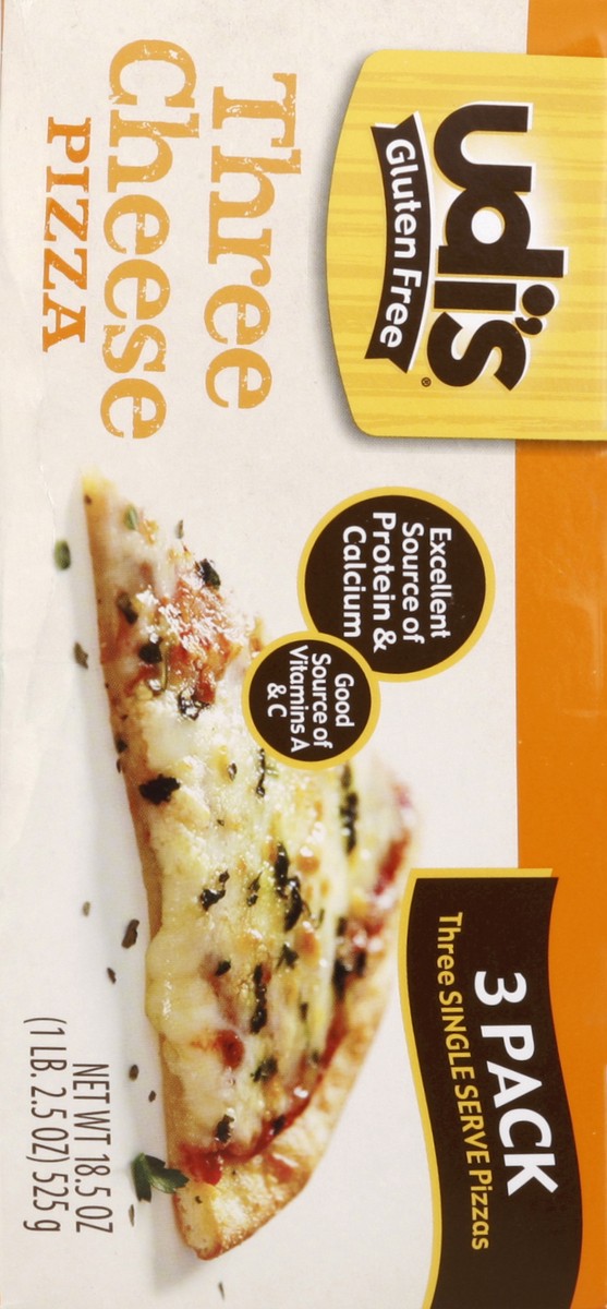 slide 3 of 4, Udi's Pizza 18.5 oz, 18.5 oz