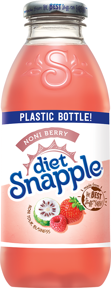 slide 1 of 2, Snapple Diet Noni Berry Tea, 16 oz