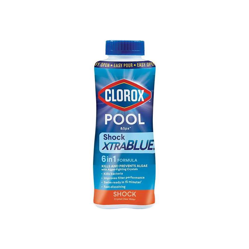 slide 1 of 4, Clorox Shock XtraBlue - 1lb, 1 lb
