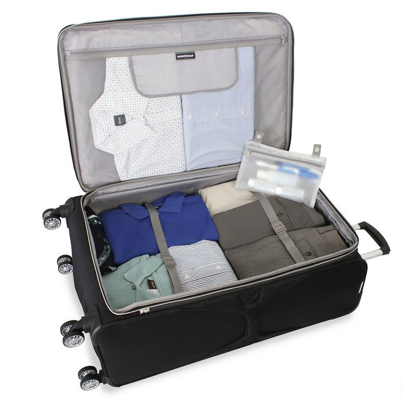 SWISSGEAR Checklite Softside Large Checked Suitcase Black 1 ct Shipt