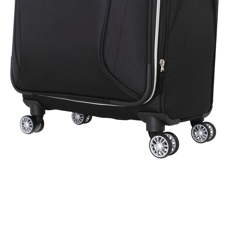 SWISSGEAR Checklite Softside Large Checked Suitcase Black 1 ct Shipt