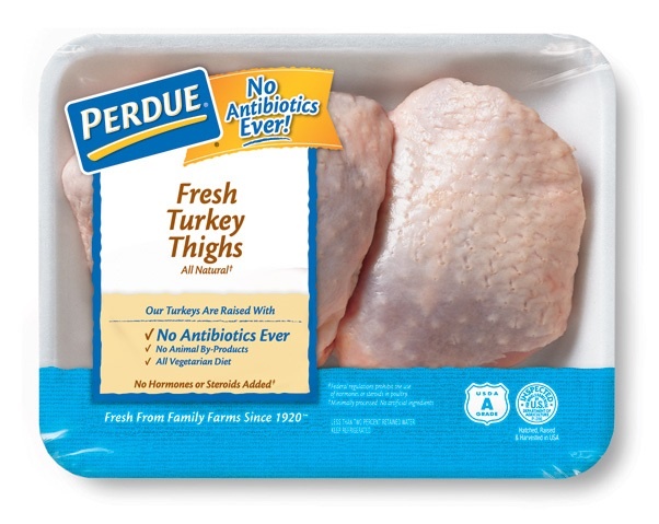 slide 1 of 1, Perdue Fresh Turkey Thighs, per lb