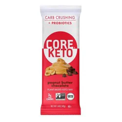 Core Plant-Based Peanut Butter Chocolate Keto Bar 1.4 oz