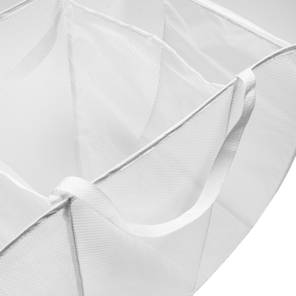 slide 3 of 5, Pop Up Foldable Laundry Sorter White - Room Essentials, 1 ct