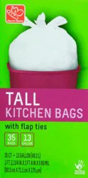 Harris Teeter Tall Kitchn Bag W/ Flptop