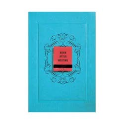 Penguin Publishing Burn After Writing - by Sharon Jones (Paperback)