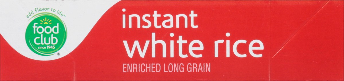 slide 5 of 10, Food Club Enriched Long Grain Instant White Rice, 14 oz