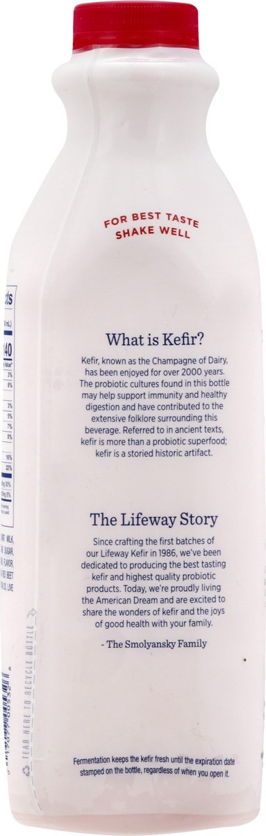 slide 3 of 11, Lifeway 1% Organic Pomegranate Acai Kefir 32 fl oz, 32 fl oz