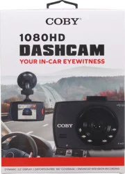 Coby 1080 HD Dash Cameras 1 ea