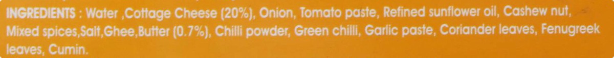 slide 7 of 10, MTR Ready to Eat Paneer Butter Masala, 10.56 oz