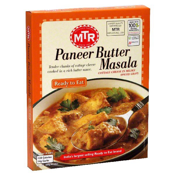 slide 1 of 10, MTR Ready to Eat Paneer Butter Masala, 10.56 oz