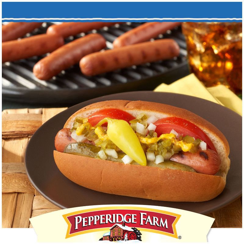 slide 2 of 8, Pepperidge Farm Bakery Classics Top Sliced White Hot Dog Buns - 14oz/8ct, 8 ct; 14 oz