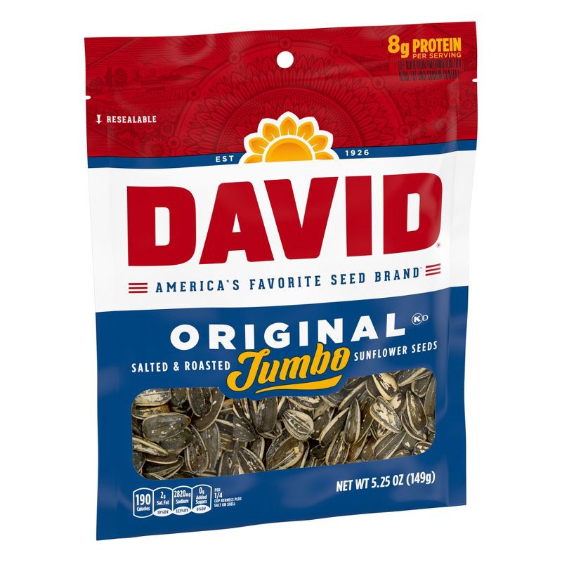 slide 2 of 3, David Sunflower Seeds 5.25 oz, 5.25 oz