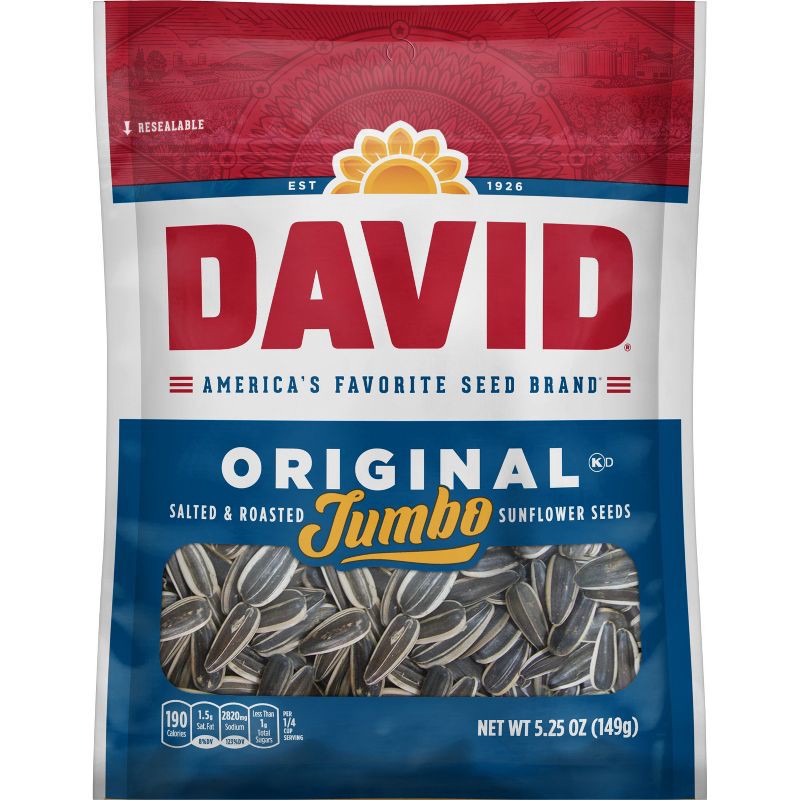 slide 1 of 3, David Sunflower Seeds 5.25 oz, 5.25 oz