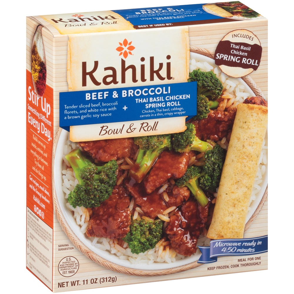 slide 2 of 8, Kahiki Bowl & Stix Beef & Broccoli, 11 oz