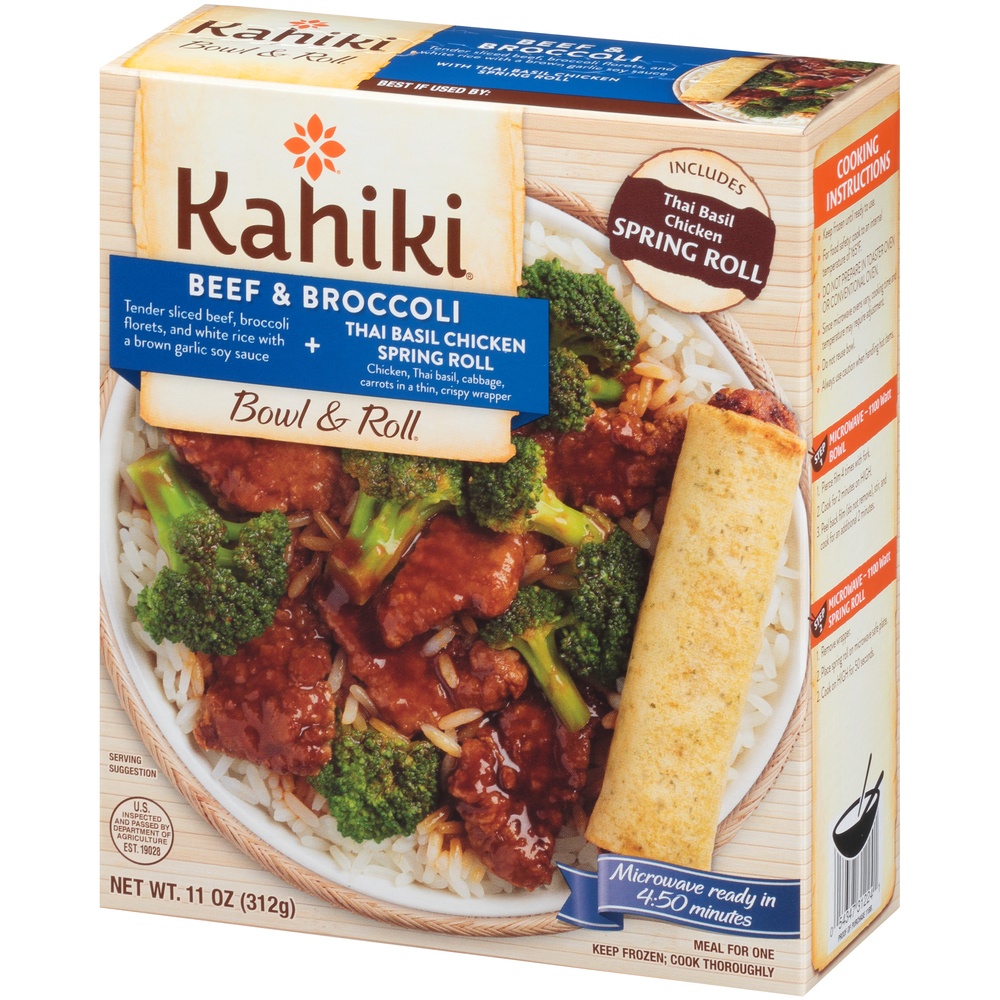 slide 3 of 8, Kahiki Bowl & Stix Beef & Broccoli, 11 oz