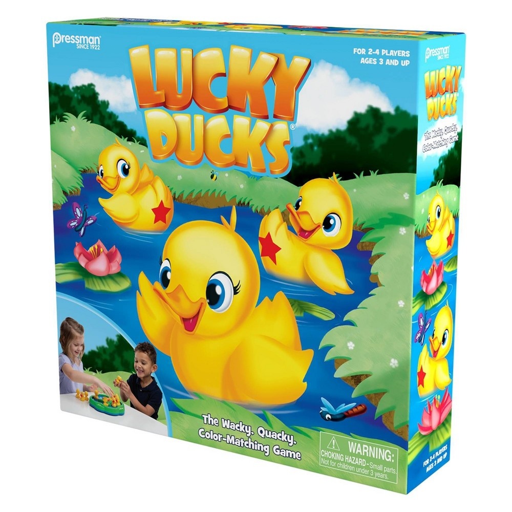 slide 3 of 6, Pressman Lucky Ducks Game, 1 ct