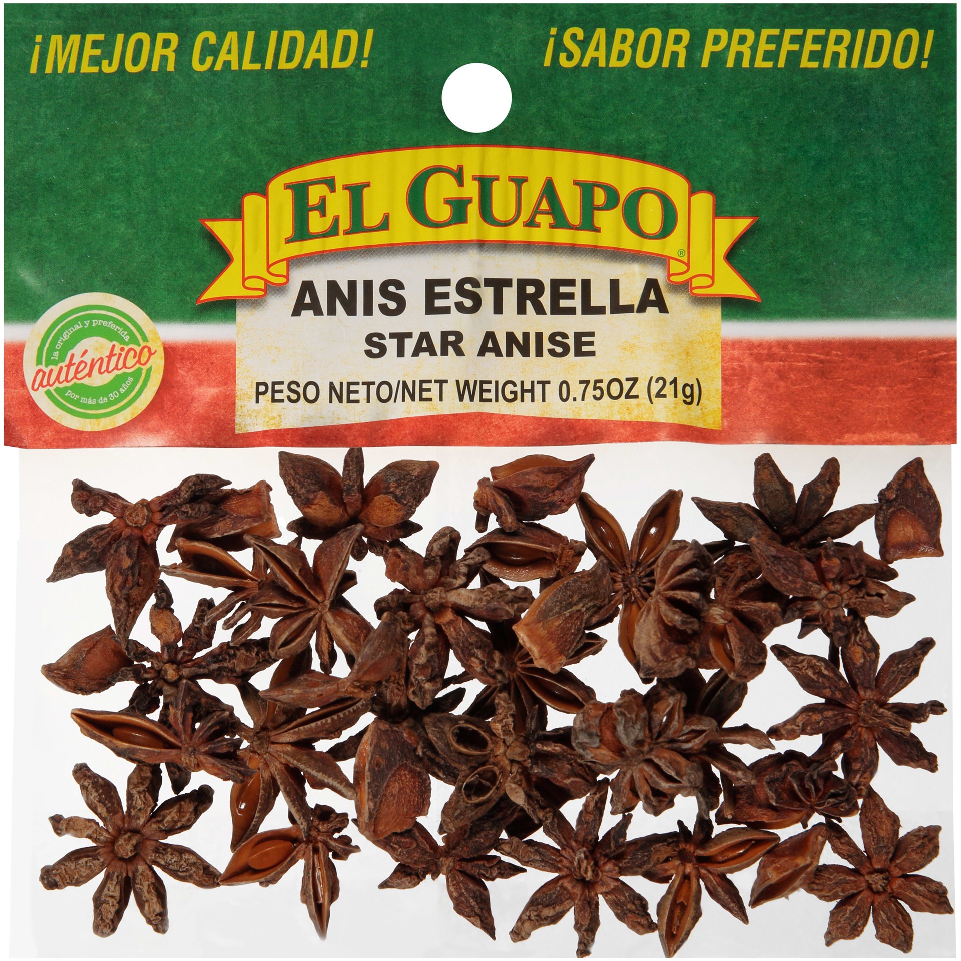 slide 1 of 7, El Guapo Star Anise, 0.75 oz