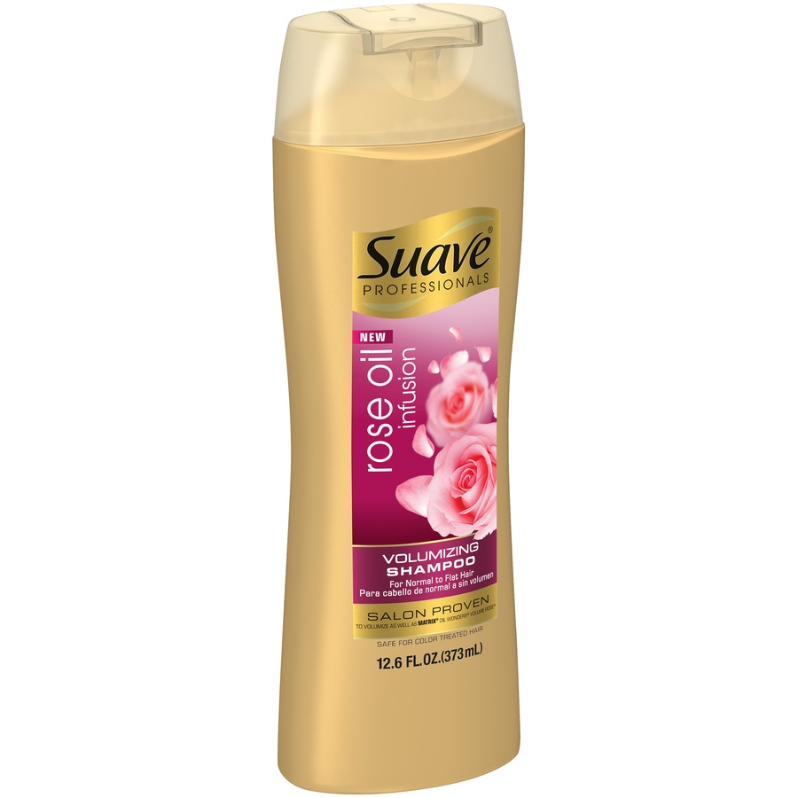 slide 2 of 4, Suave Professionals Rose Oil Infusion Shampoo, 12.6 fl oz