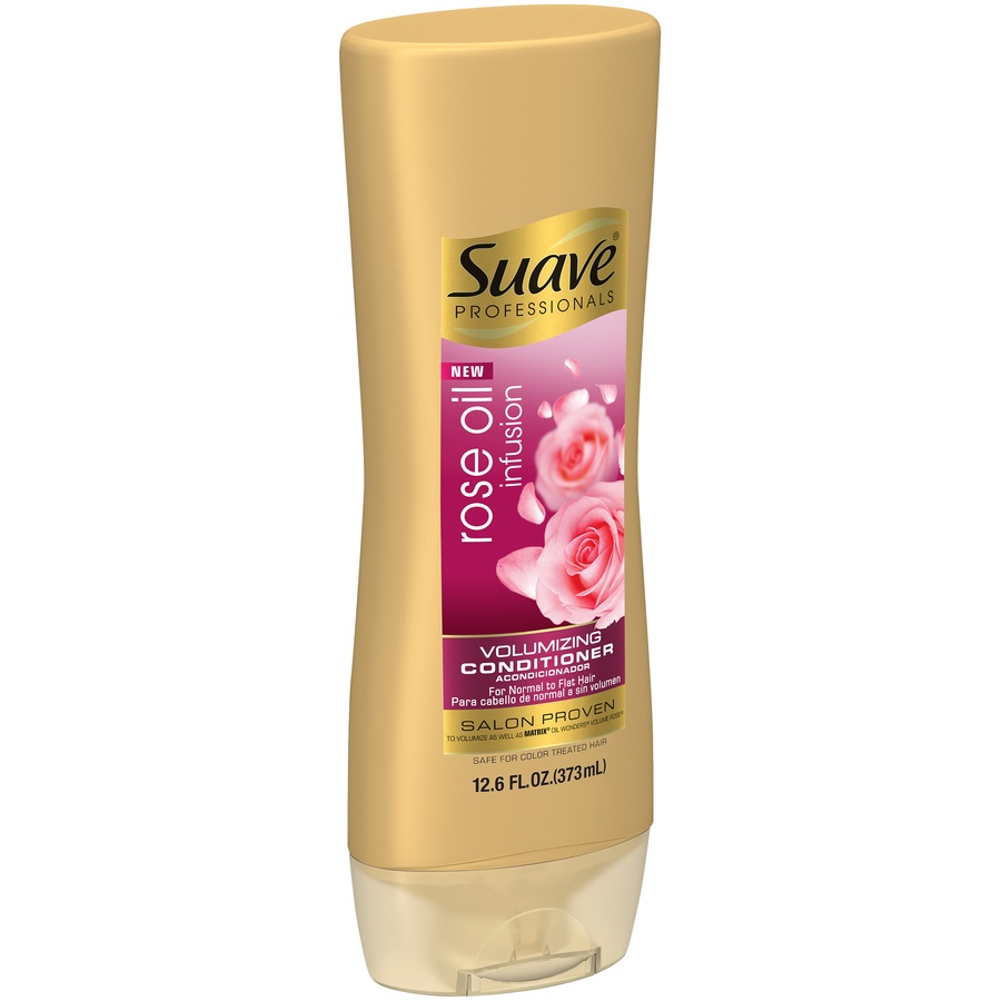 slide 2 of 4, Suave Professionals Rose Oil Infusion Conditioner, 12.6 fl oz